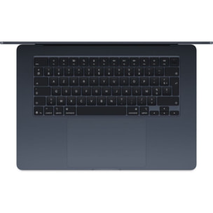 Ordinateur Apple MACBOOK Air 15" Puce M5 CPU 10 / GPU 10 coeurs Mémoire RAM 24Go Stockage 1To SSD Minuit