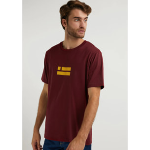 Camiseta Básica  Flag T-Shirt en Rojo D.Franklin