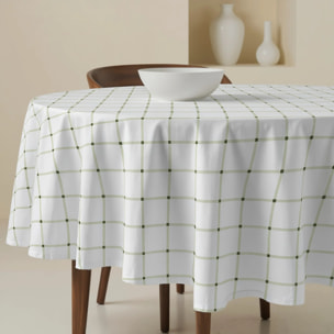 Nappe ronde anti-taches Concu