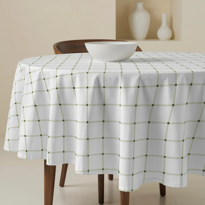 Nappe ronde anti-taches Concu