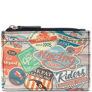 Cartera Tarjetero Skpat Dundee Azul Marino