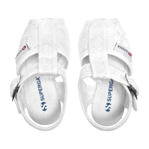 Sandali Superga Bambina Bianco 1200-Macramej