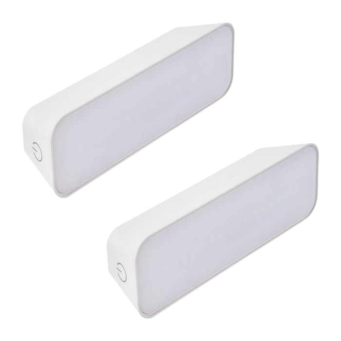 FORLIGHT CHOC (2 uds)Lámpara para Camping LED con Batería y Recargable USB. Linterna camping Portátil Intensidad y Temperatura Regulables