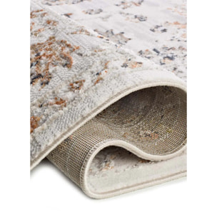 KEOPS Alfombra vintage con relieve multicolor, varias medidas disponibles.