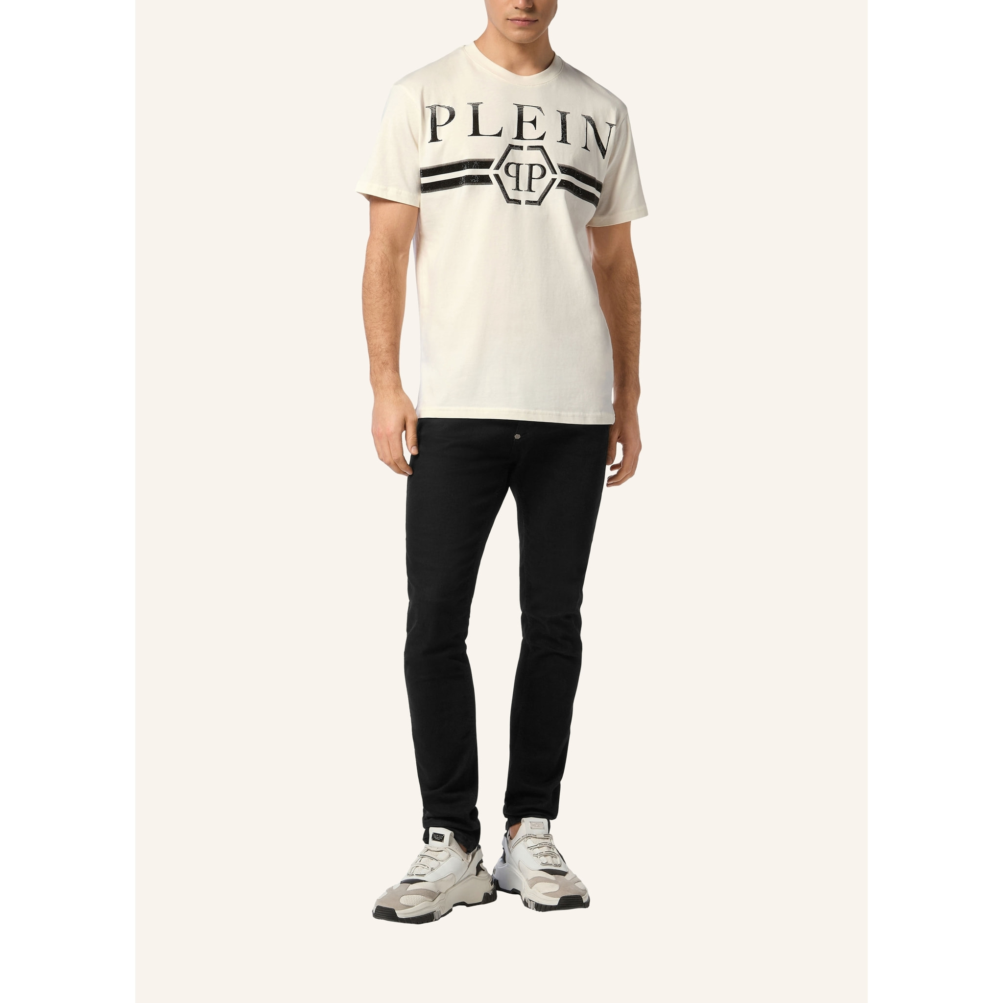 PHILIPP PLEIN Camiseta Cuello Redondo Ss