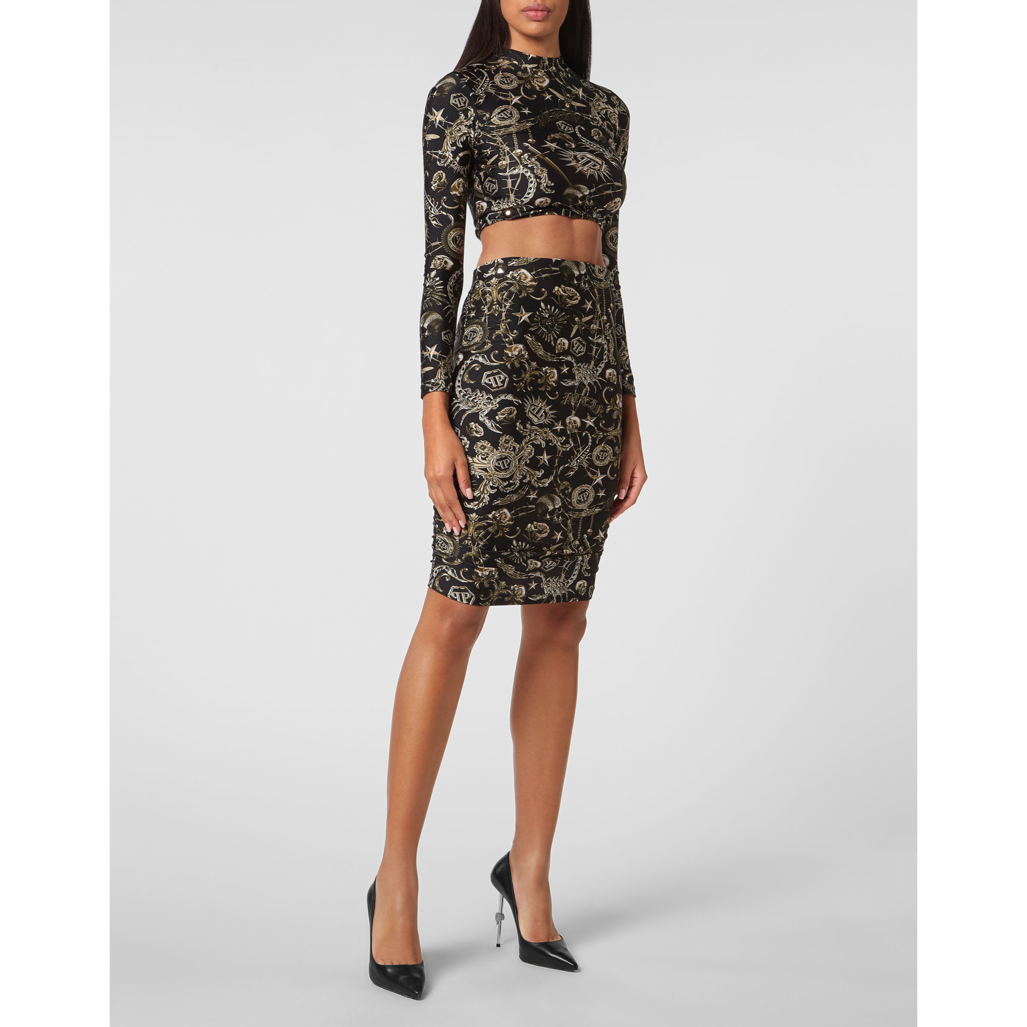 PHILIPP PLEIN Ls Top SCORPION