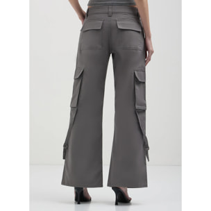 Pantalone cargo cotone