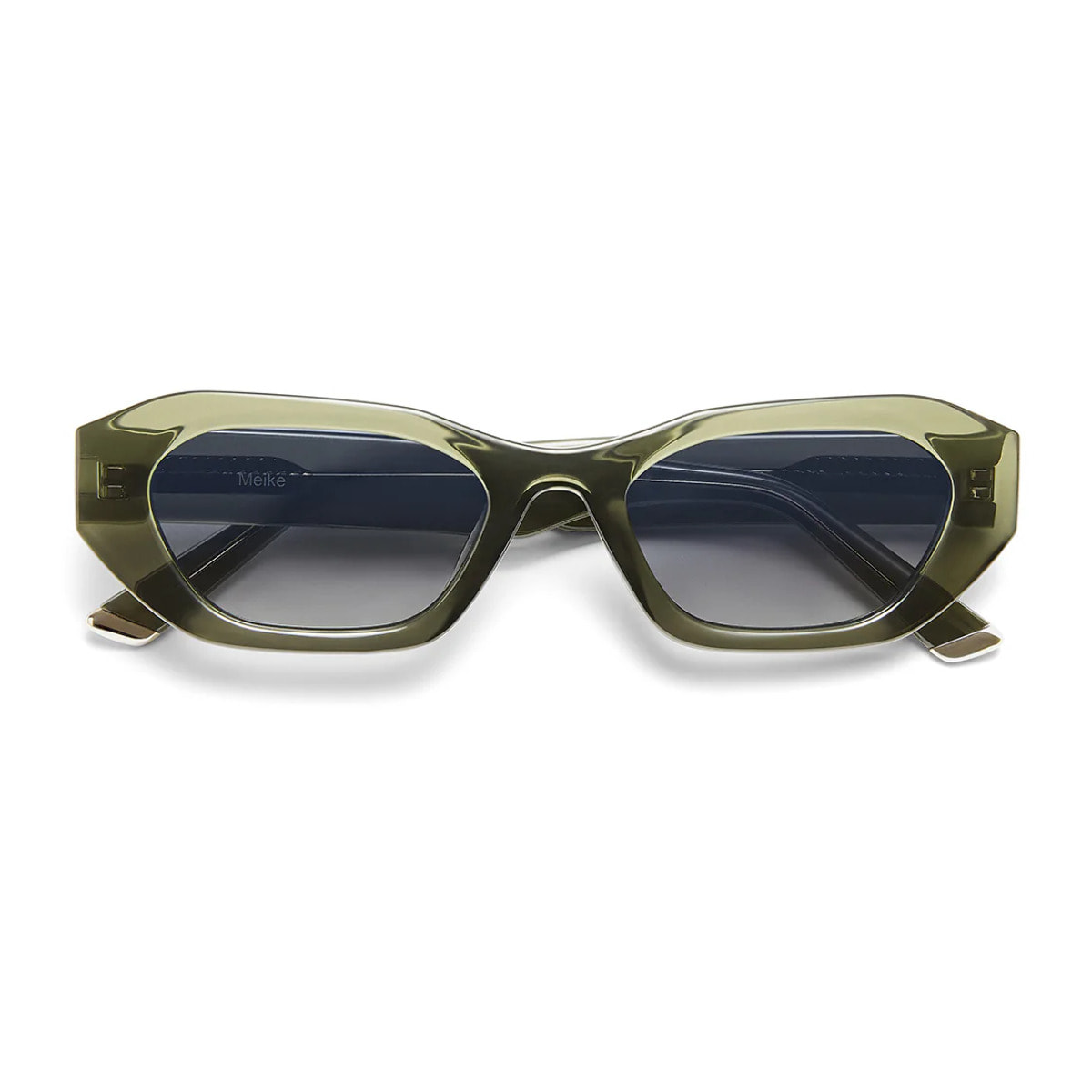 Gafas De Sol D. Franklin Meike Dark Green / Gradient Smoke