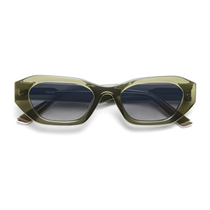 Gafas De Sol D. Franklin Meike Dark Green / Gradient Smoke