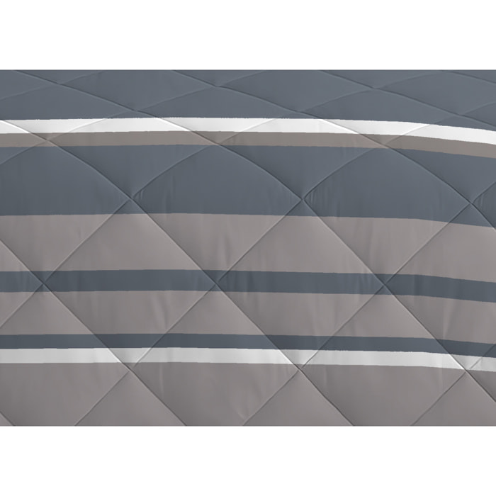 Trapuntino Estivo Leggero 100gr Ideale Primavera/ Estate Disegno Scia Grigio