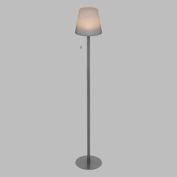 Lampadaire extérieur "Zack" H108cm graphite
