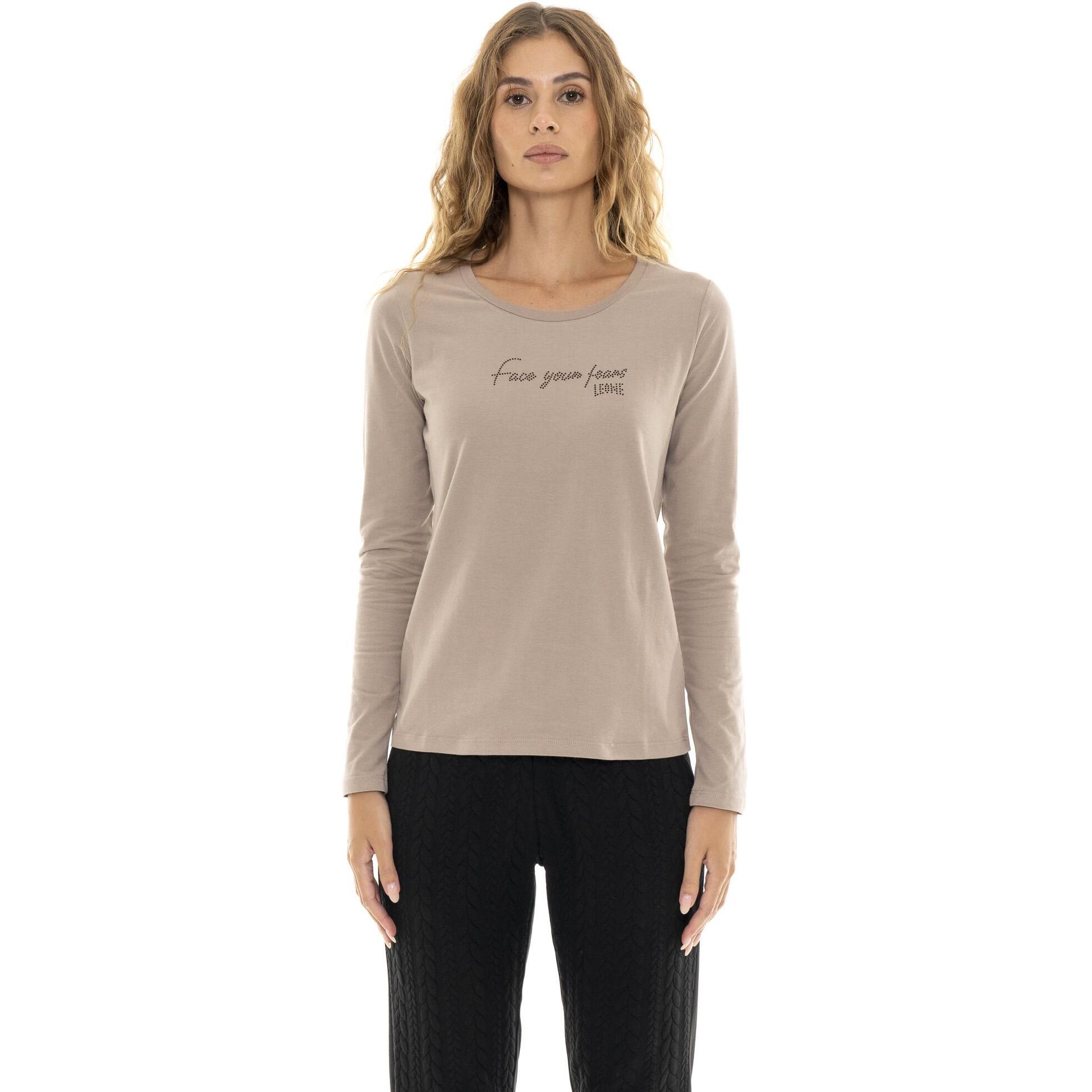 Camiseta mujer manga larga 'Relaxed'