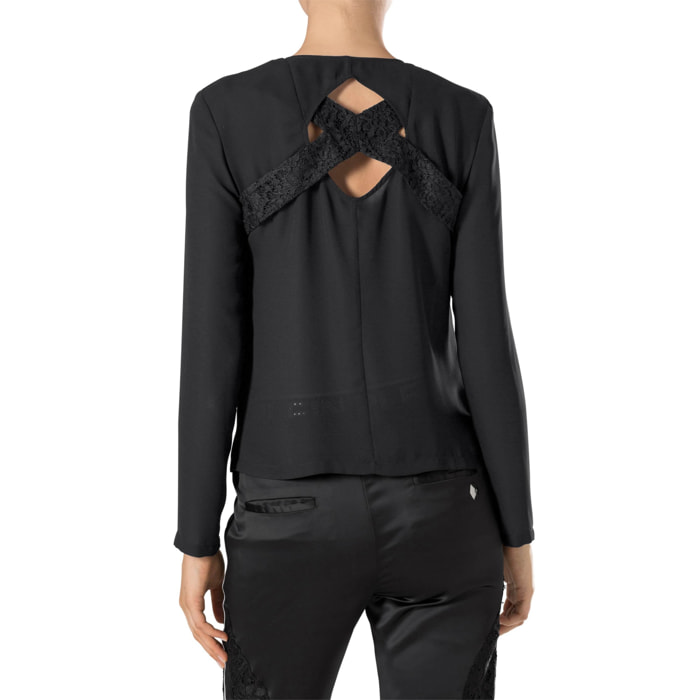 PHILIPP PLEIN LS Top "Louane Ditrim"