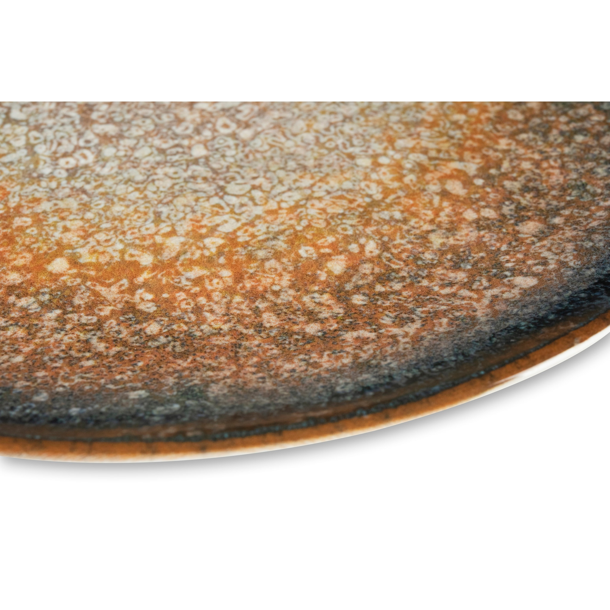 Set de 6 assiettes plates Excelsa – Efesto, Céramique Beige