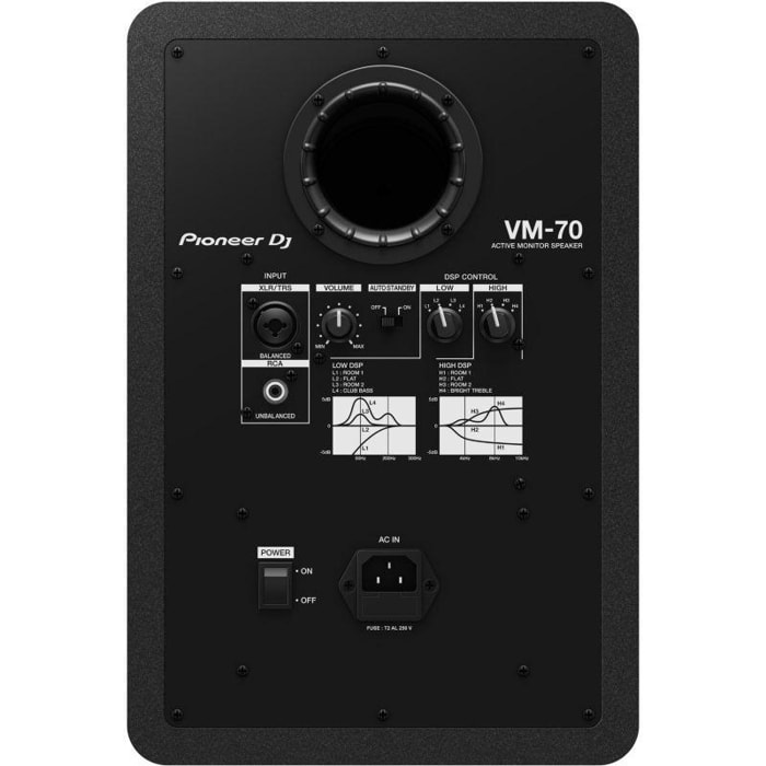 Enceinte bibliothèque PIONEER DJ VM-70 x1