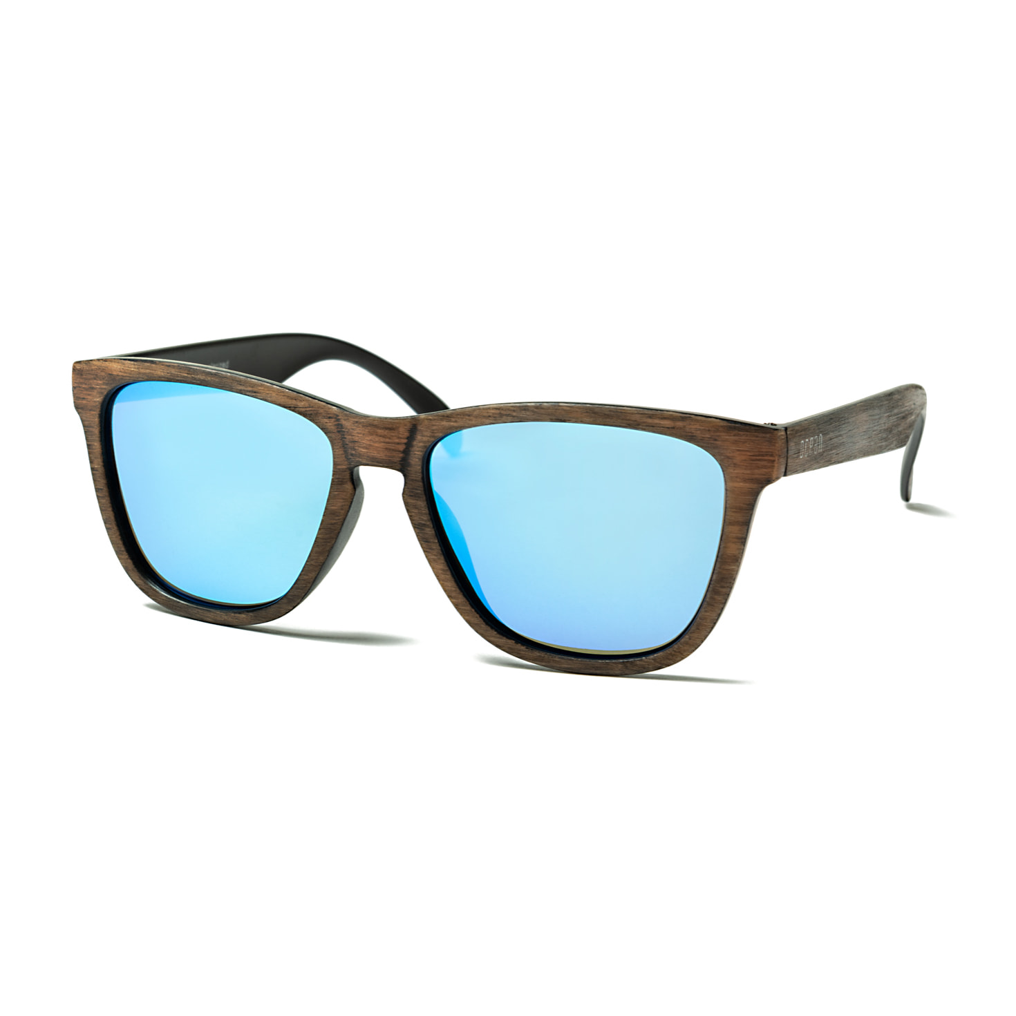 Gafas de sol OCEAN SEA - Color madera de mar y / Polarizada revo azul