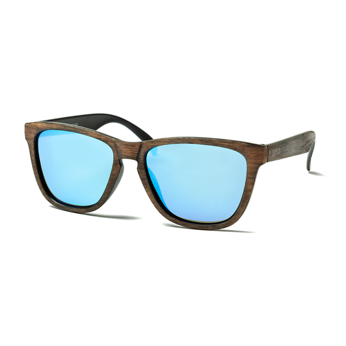 Gafas de sol OCEAN SEA - Color madera de mar y / Polarizada revo azul