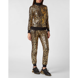 PLEIN SPORT Chándal: Top y pantalón LEOPARD