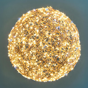 Sfera con 600 led 10% flash pvc - Pezzi 1 - ORO - Bianchi Dino SpA