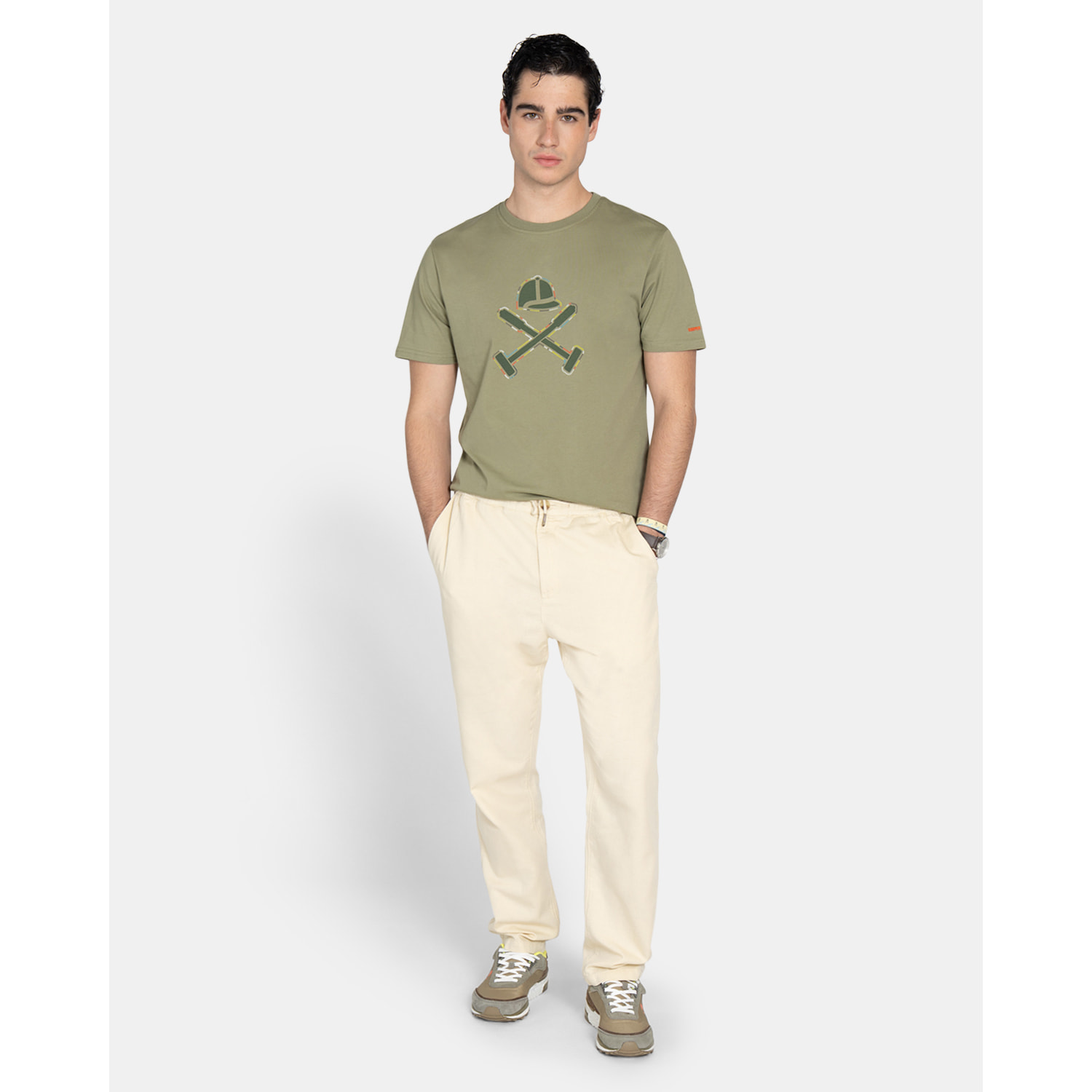 CAMISETA STITCHING LOGO