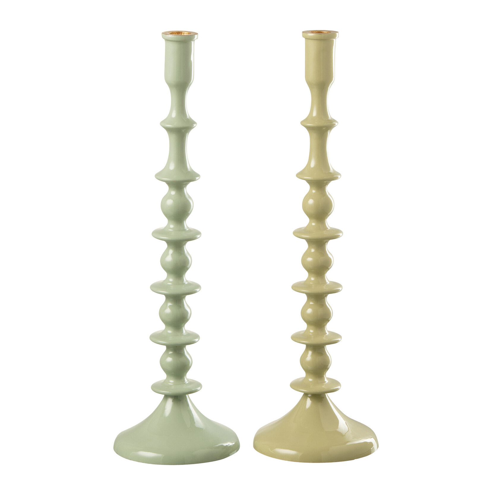 J-Line chandelier - aluminium - vert - 2 pcs