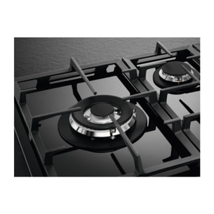 AEG Placa de gas Serie 6000 Gas on Glass de 75 cm HKB75820NB
