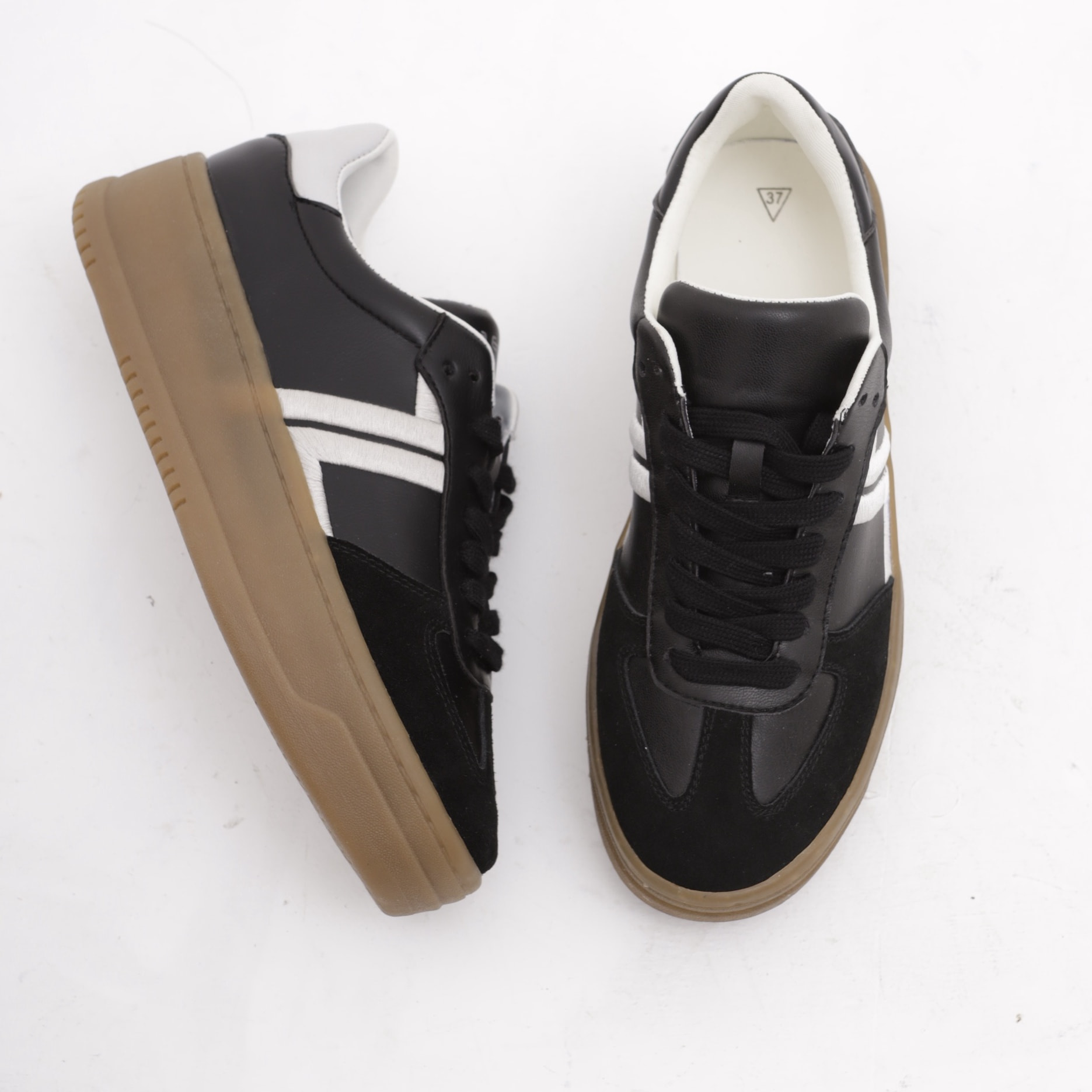 SNEAKERS PLATFORM CHOCOLA' NERO