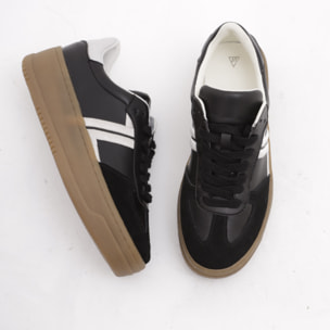 SNEAKERS PLATFORM CHOCOLA' NERO