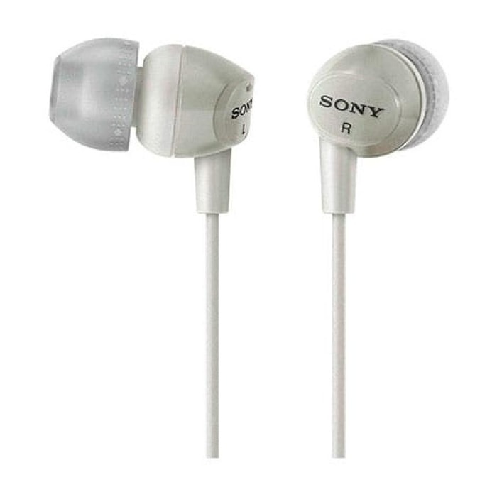 SONY MDREX15LPW AURICULARES DE BOTÓN BLANCOS CONECTOR EN 90º