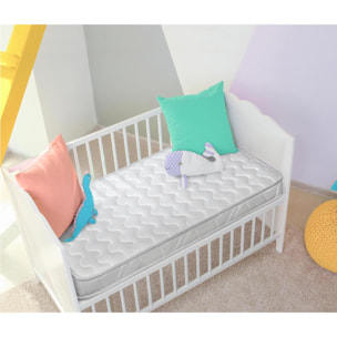 Colchón de Cuna HR Aloe Baby Visco, Altura 12 cm