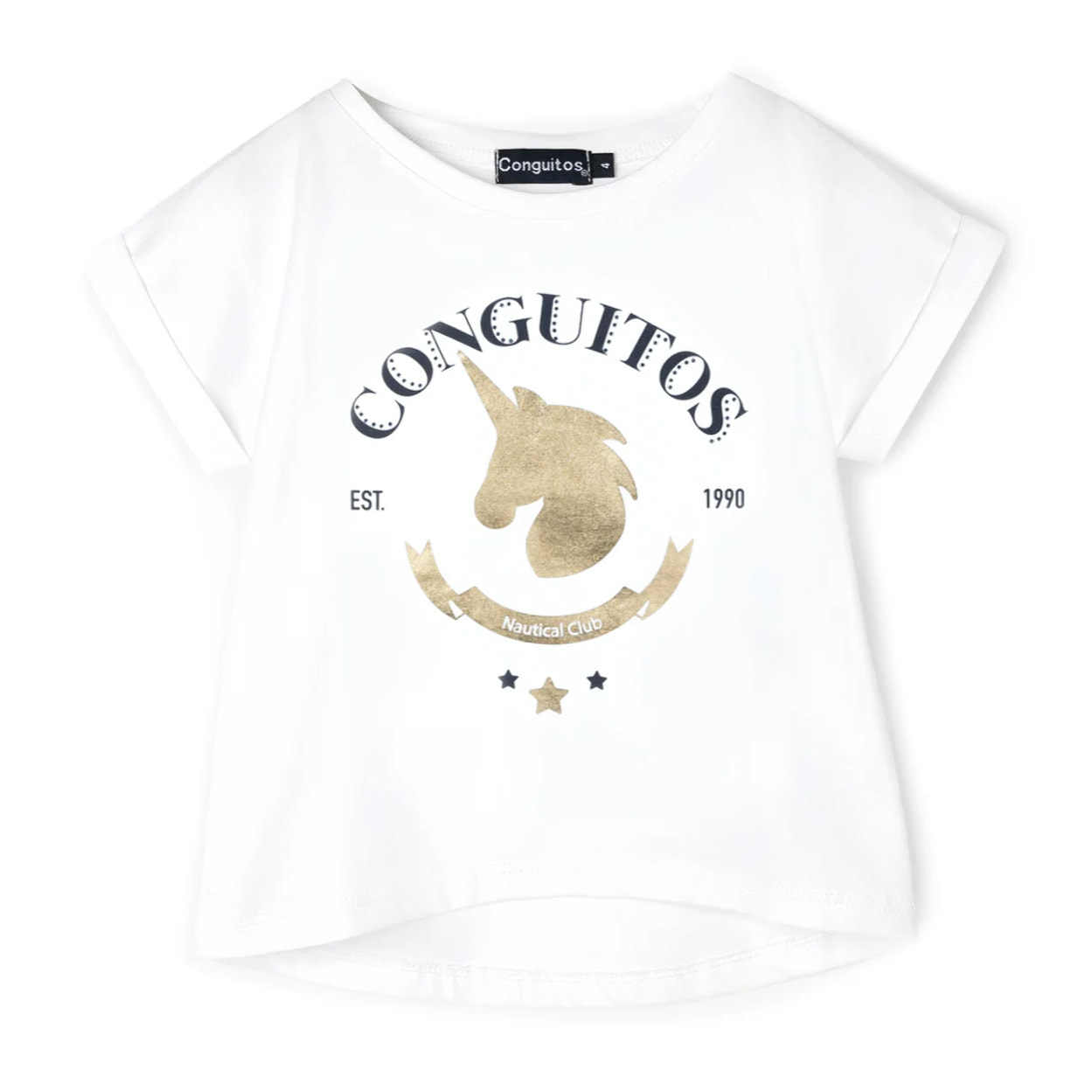 Conguitos - T-shirt a maniche corte casual stampata