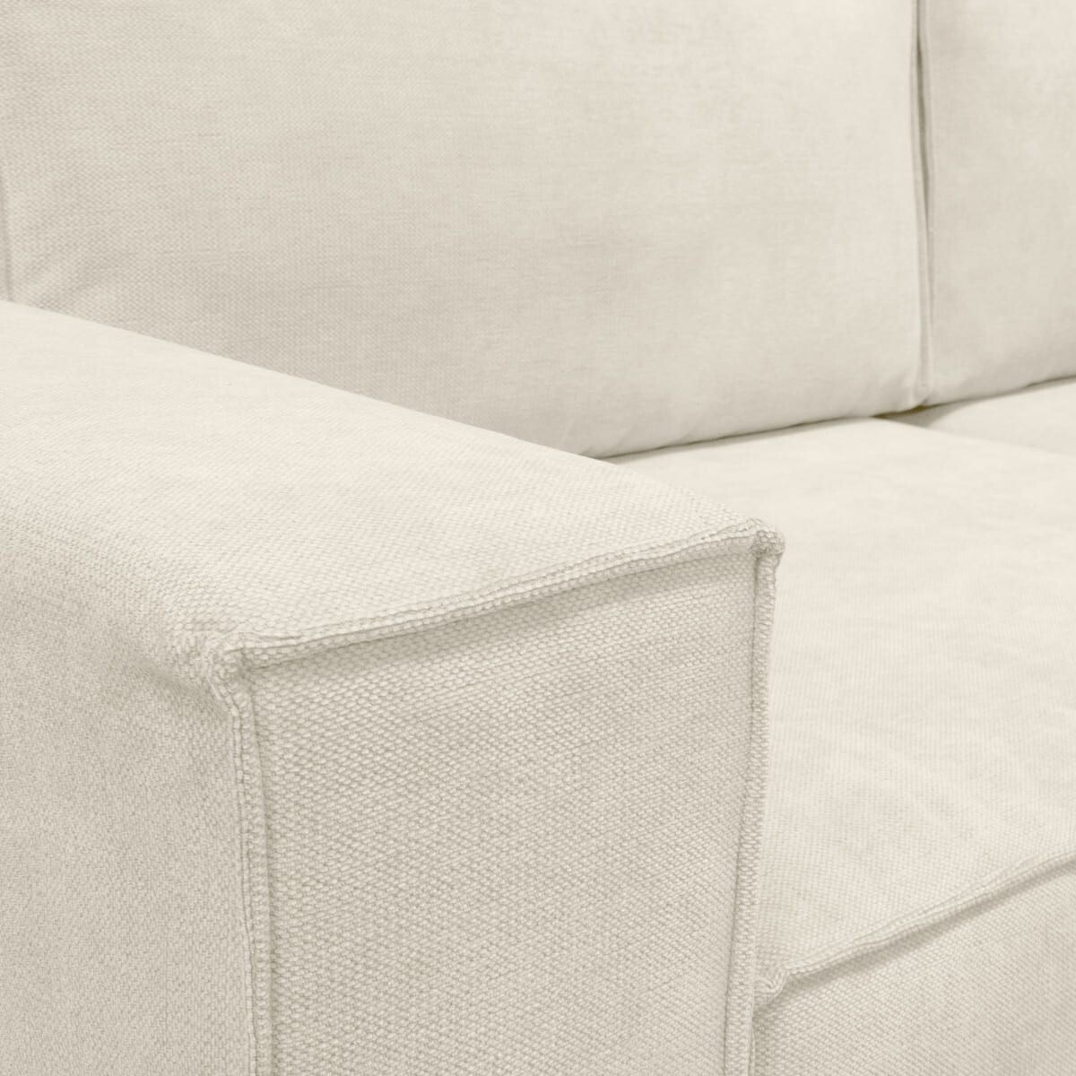 Canapé convertible 3 places en tissu chenille - HARPER