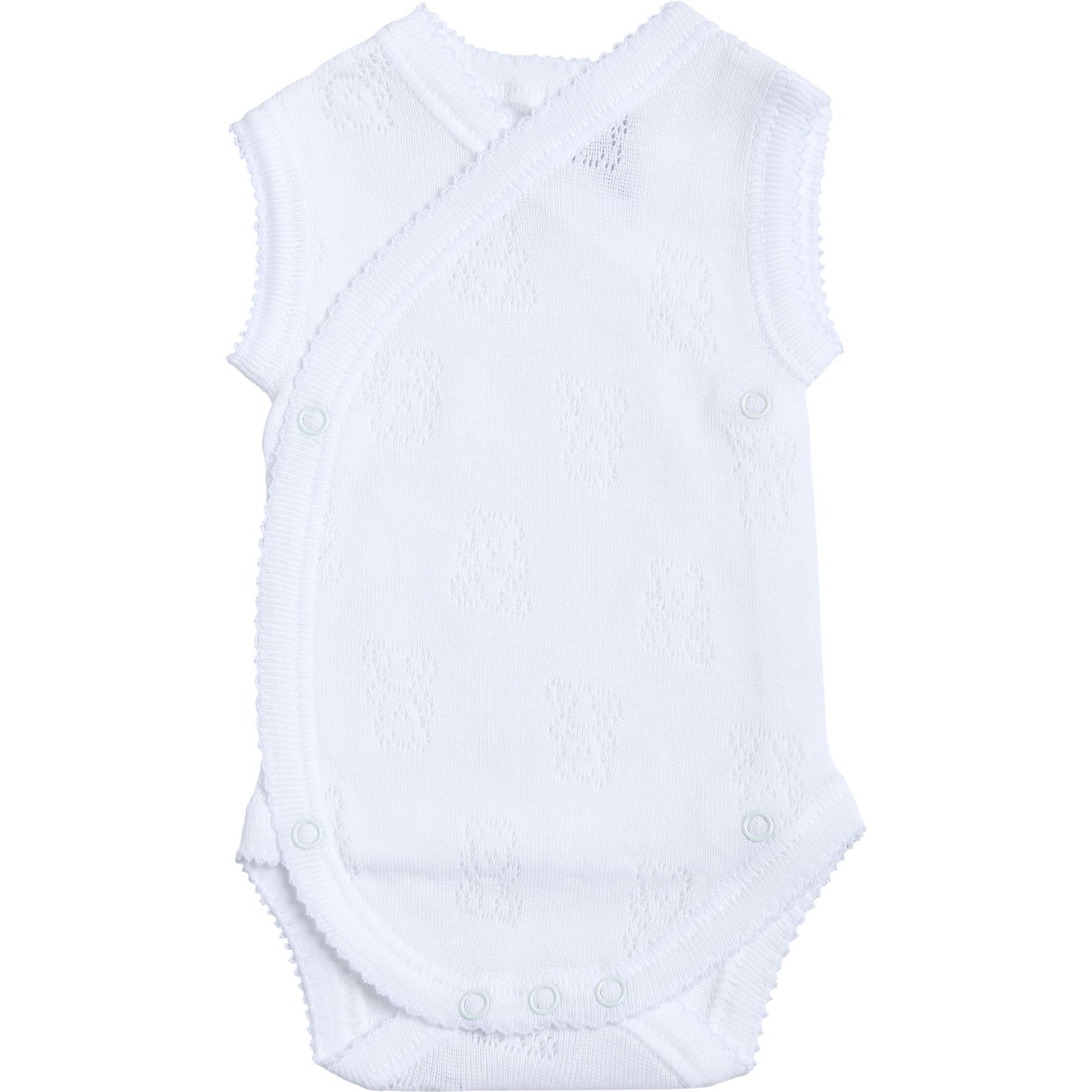 Body cruzado bebé tirantes calado ositos