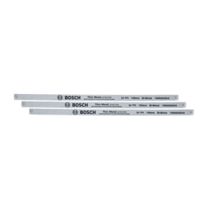3 lames de scie à métaux de 150 mm à 24 dpp - BOSCH - 1600A032UL