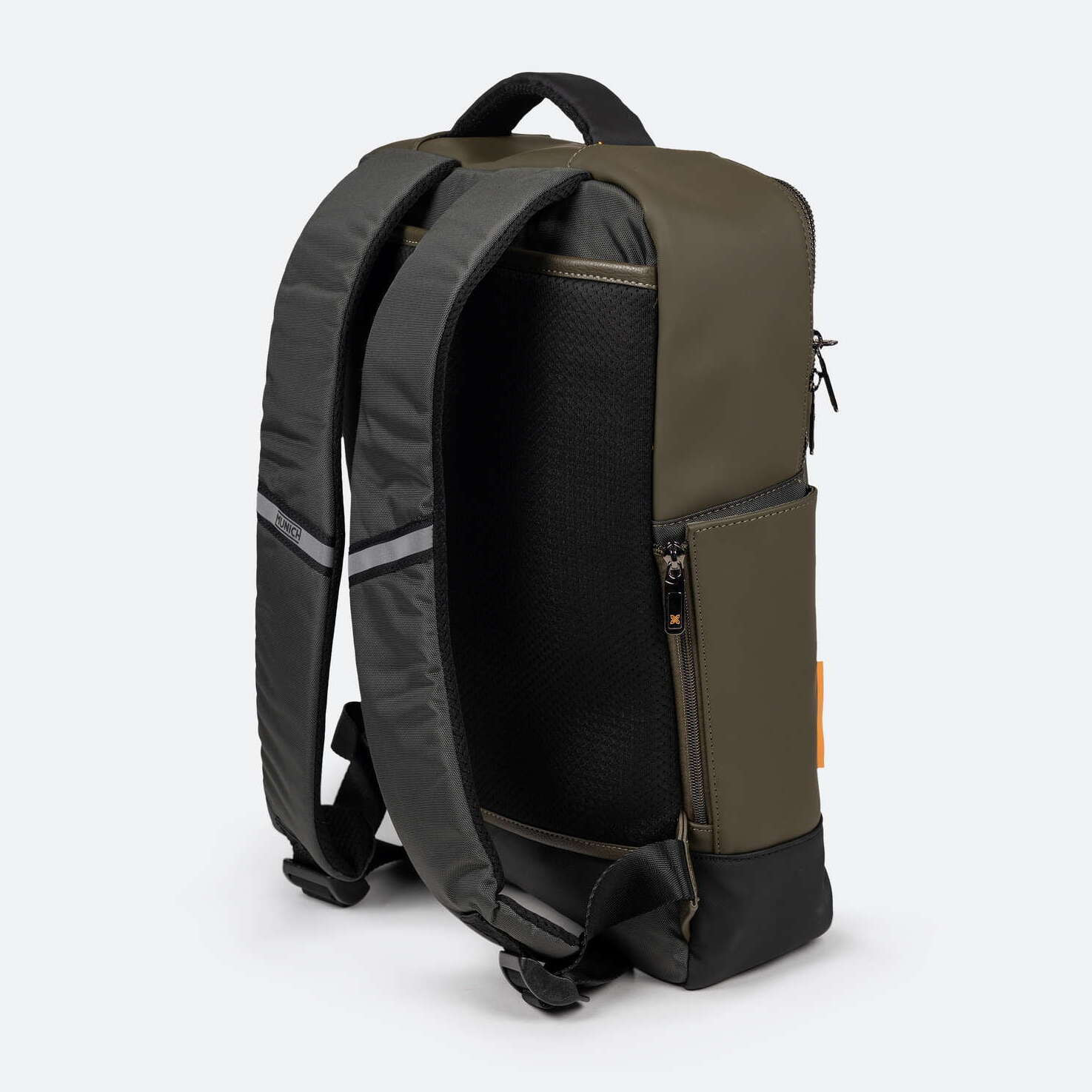 Mochila Kaki de Gran Capacidad con Compartimento para Botella JUNGLE BACKPACK SQUARE