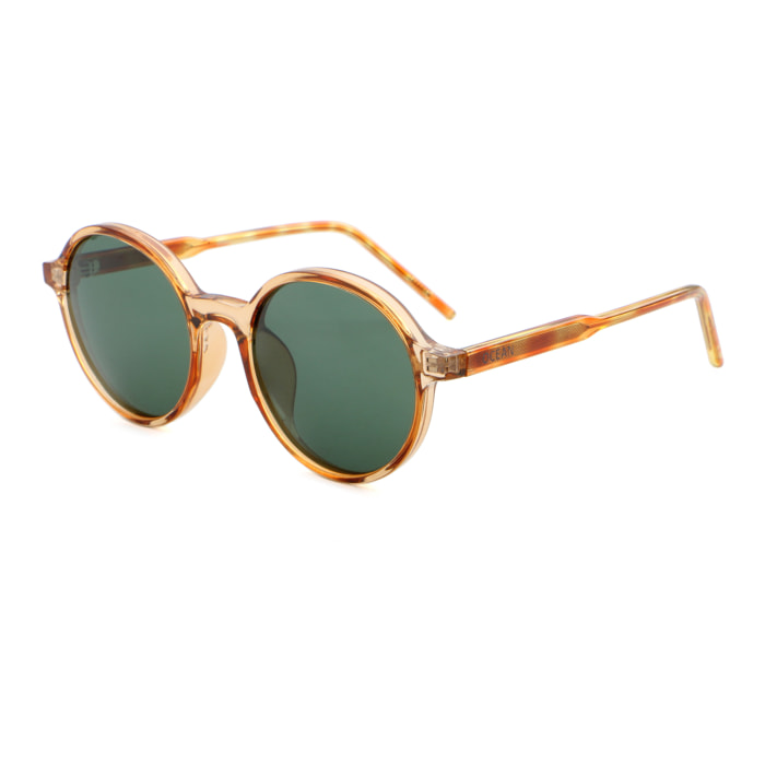 Gafas de sol OCEAN COTLLIURE - Champagne transparente brillante / Verde