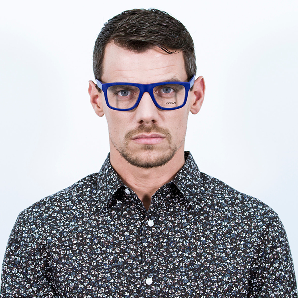 Gafas de sol OCEAN SNOW - Negro mate / Polarizada revo azules