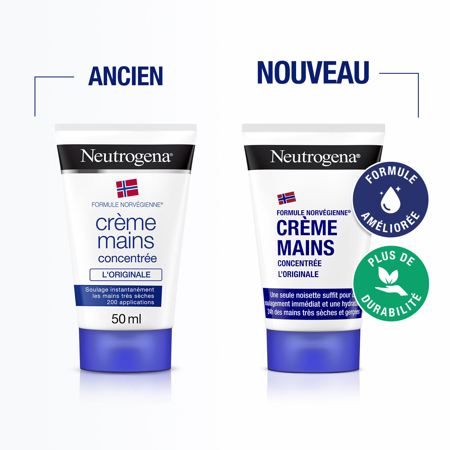 Crème mains - NEUTROGENA® Mains Crème Mains Hydratante concentrée 50 ml