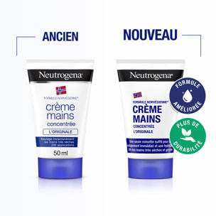 Crème mains - NEUTROGENA® Mains Crème Mains Hydratante concentrée 50 ml