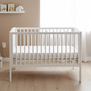 Matelas Baby Bamboo, 11 cm, Mousse Haute Densité, Soutien Medium, Tissu Bambou Antiacariens, Certifications CertiPUR Oeko-Tex