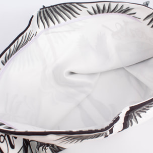 Berchidda Bolso de hombro Mujer. Fabricado en tejido suave, tintes naturales con asa de madera.