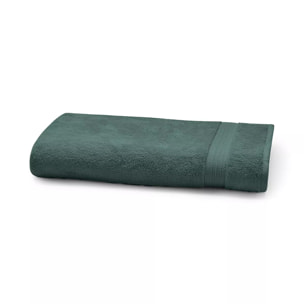 Serviette eponge pur coton 550 g/m² uni anthracite Elea crepuscule-