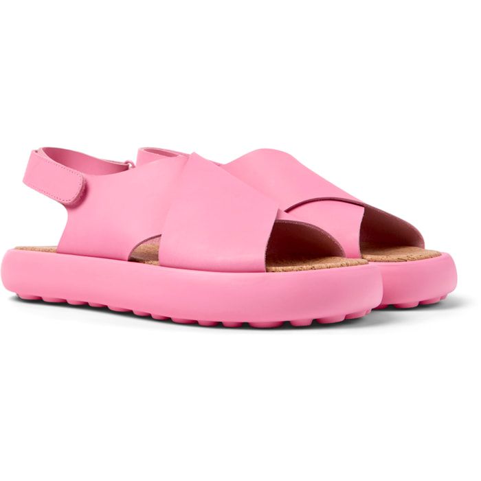 Sandali - CAMPER Pelotas Flota - Rosa - Pelle liscia