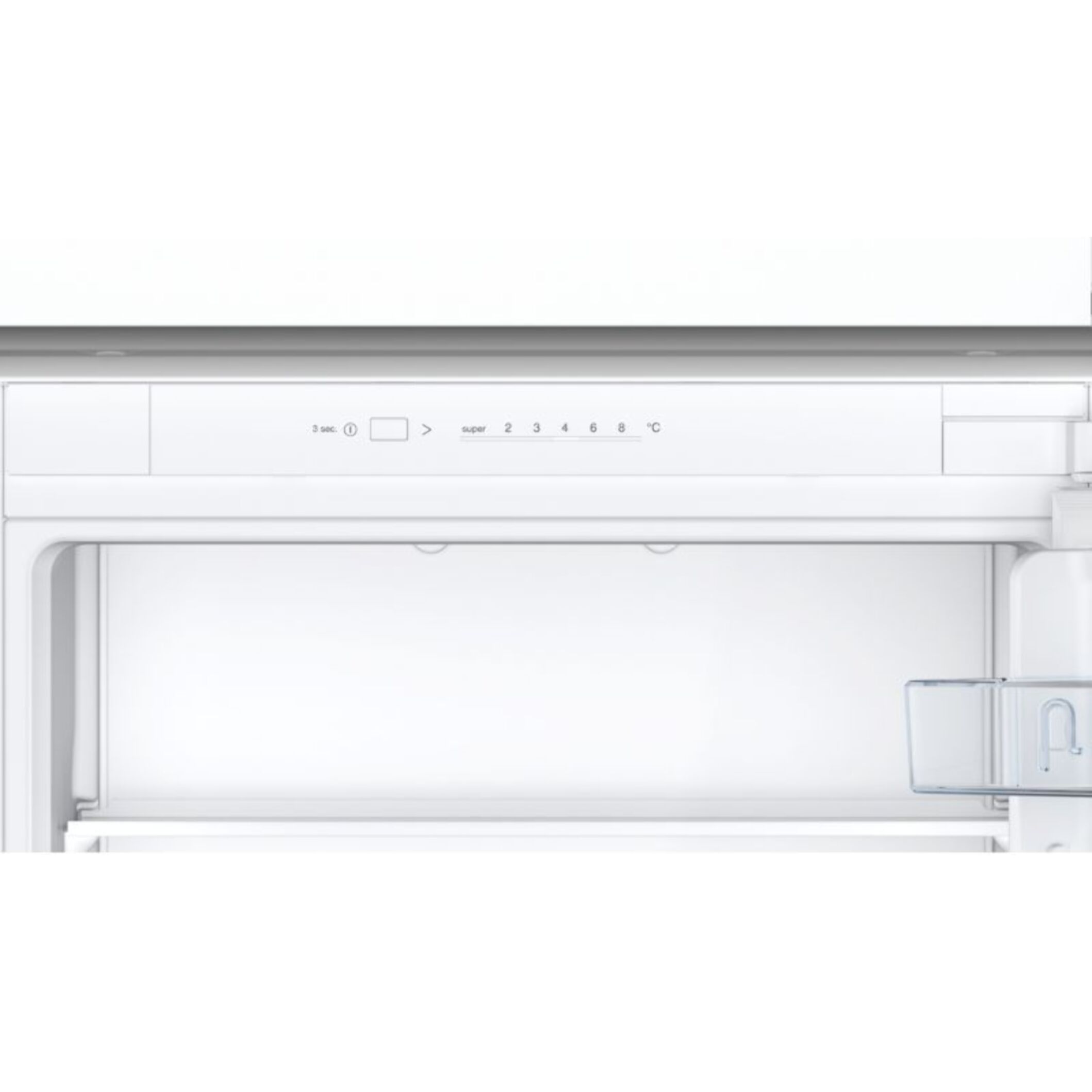 Réfrigérateur combiné BOSCH KIV87NSE0, Série 2, Eco Airflow