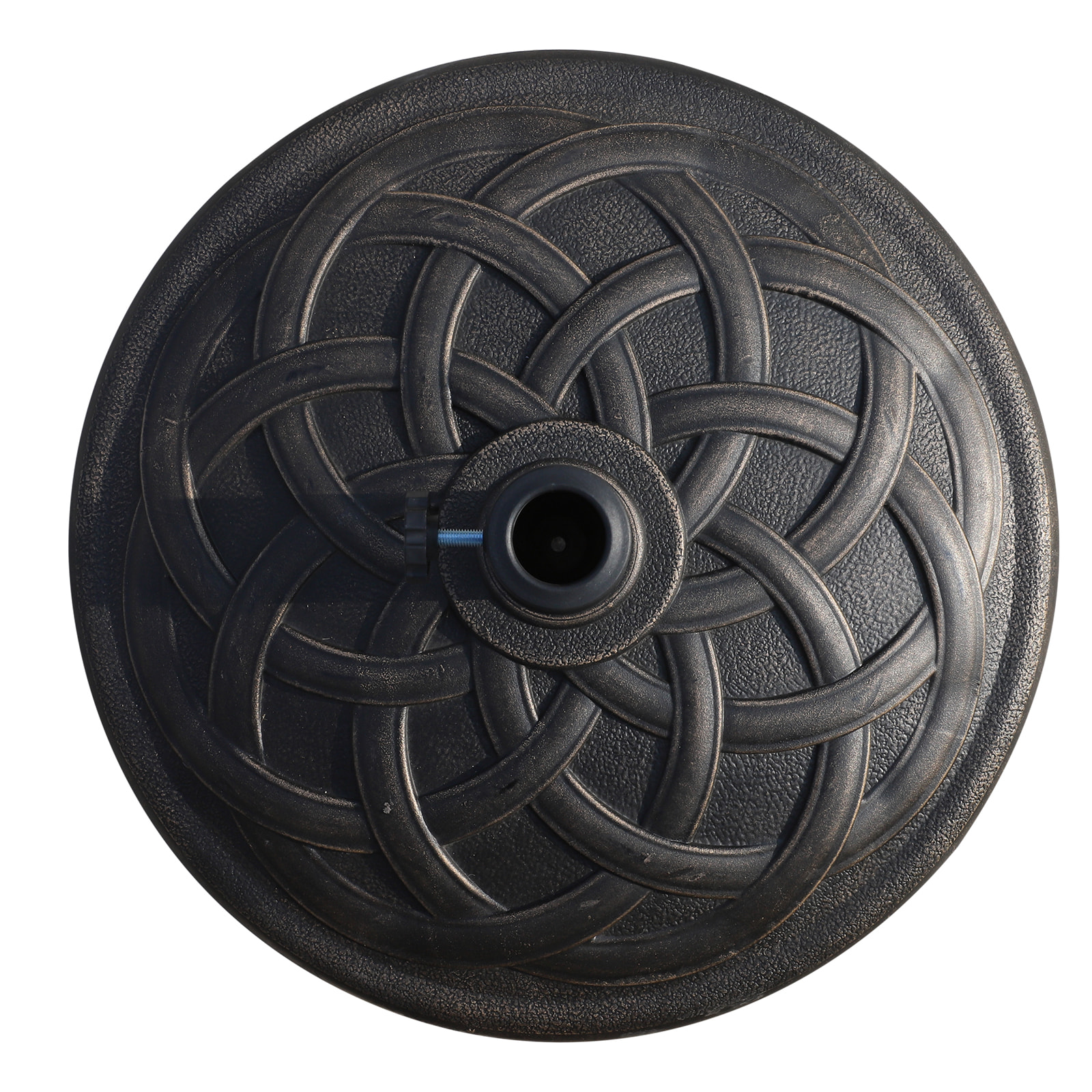 Base de Sombrilla de Resina Φ57x35cm Bronce