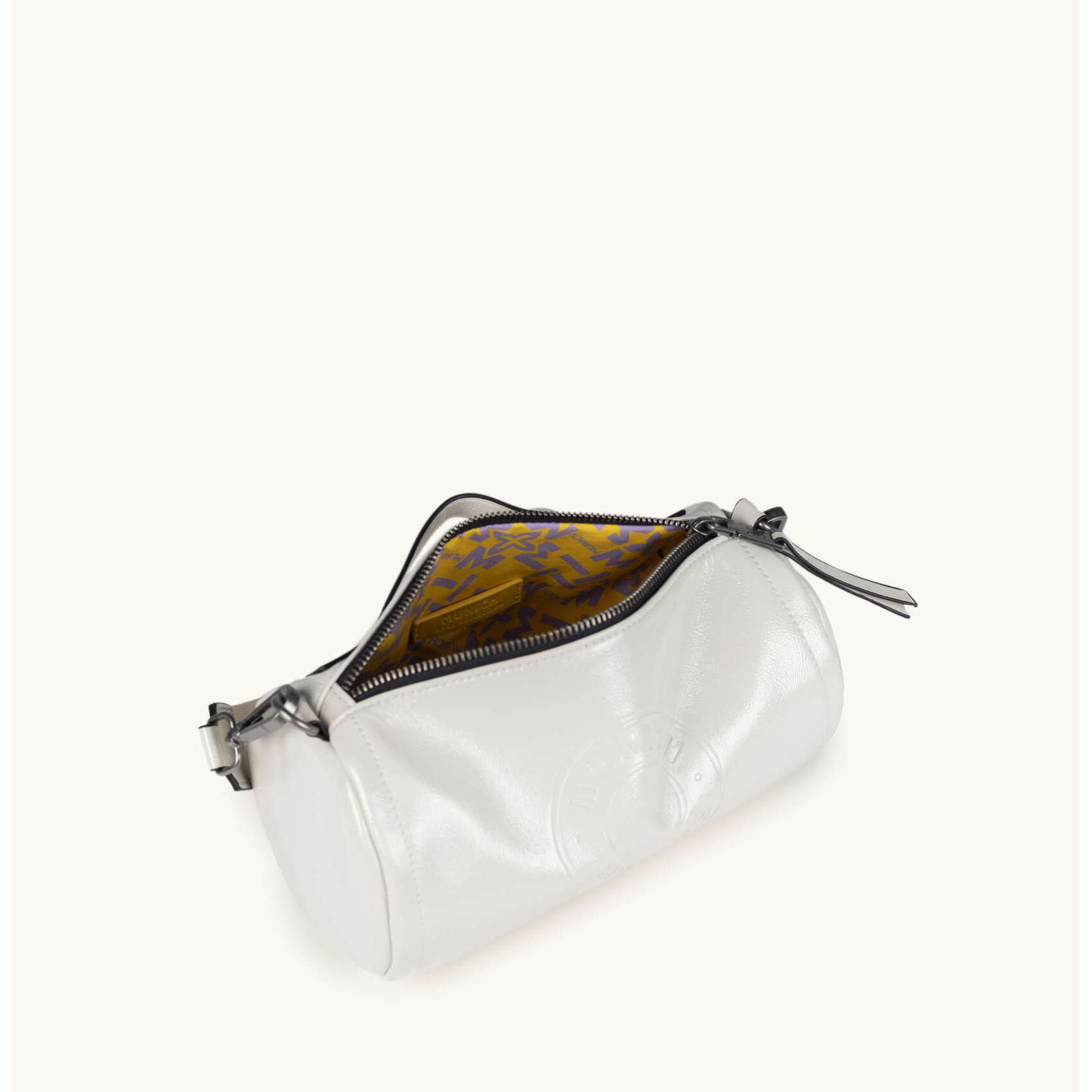 MH FW25 CROSSBODY BARREL C/WHITE