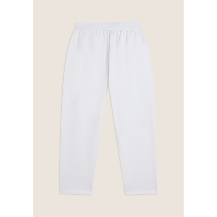 Pantaloni donna Carrot Fit in felpa garzata