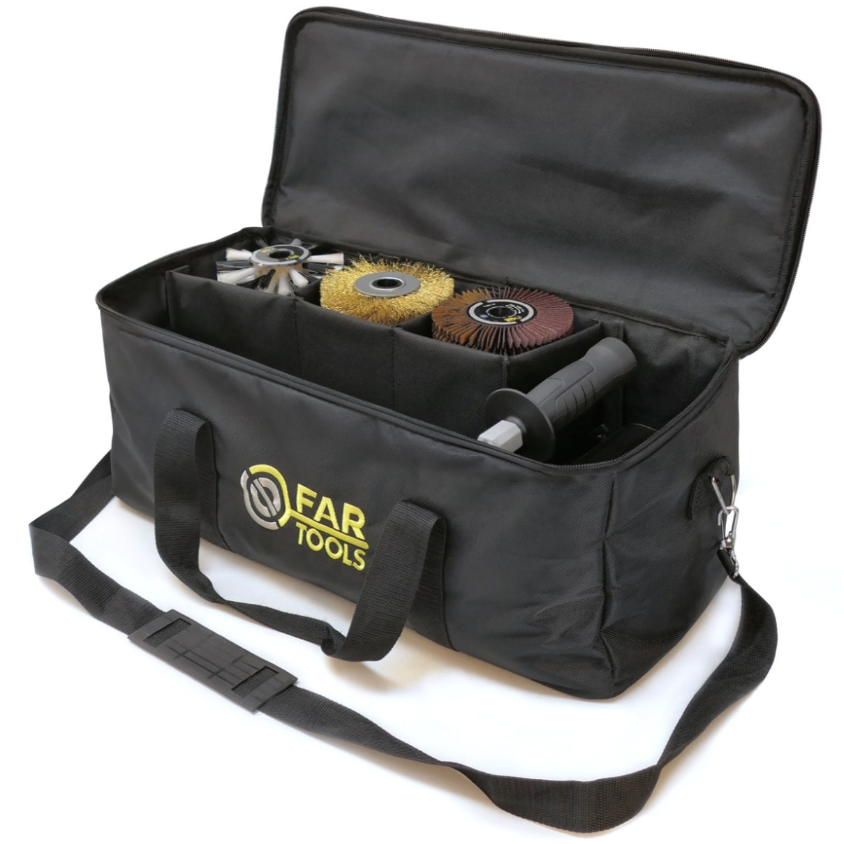 Sac de transport FAR TOOLS 24L pour rénovateur et 6 brosses - 110920