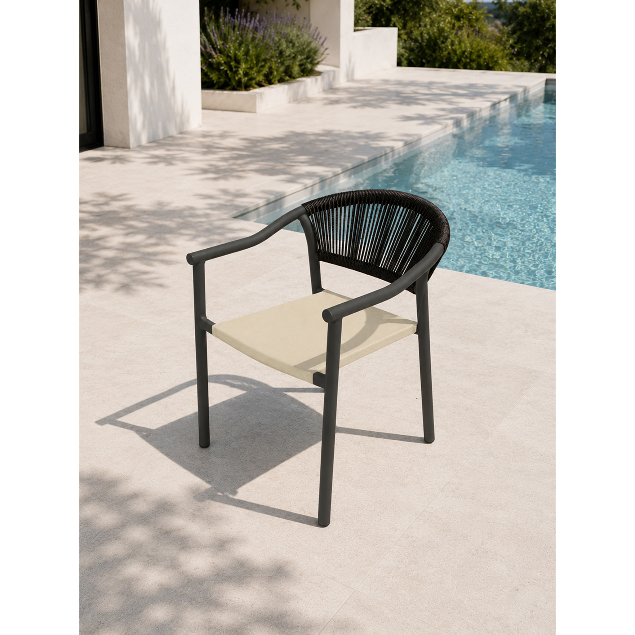 SUMBA - Lot de 2 fauteuils de jardin