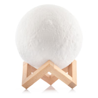 Lampada Led ricaricabile Luna Moondy - 1,5 W - bianco - 15x18x15 cm